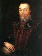 Marcus Gheeraerts Sir Francis Drake after 1590 Spain oil painting artist